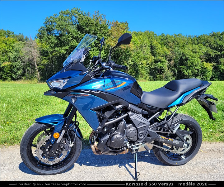 moto Kawasaki 650 Versys - modèle 2026