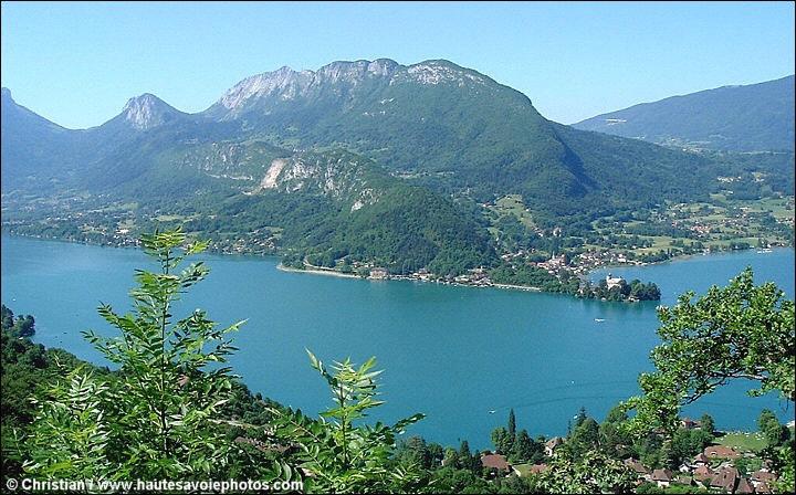 Lac d'Annecy vu de Talloires